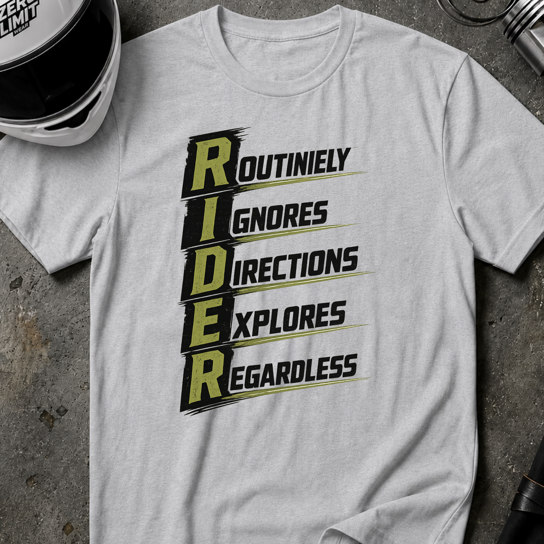RIDER BY DEFINITION T-SHIRT