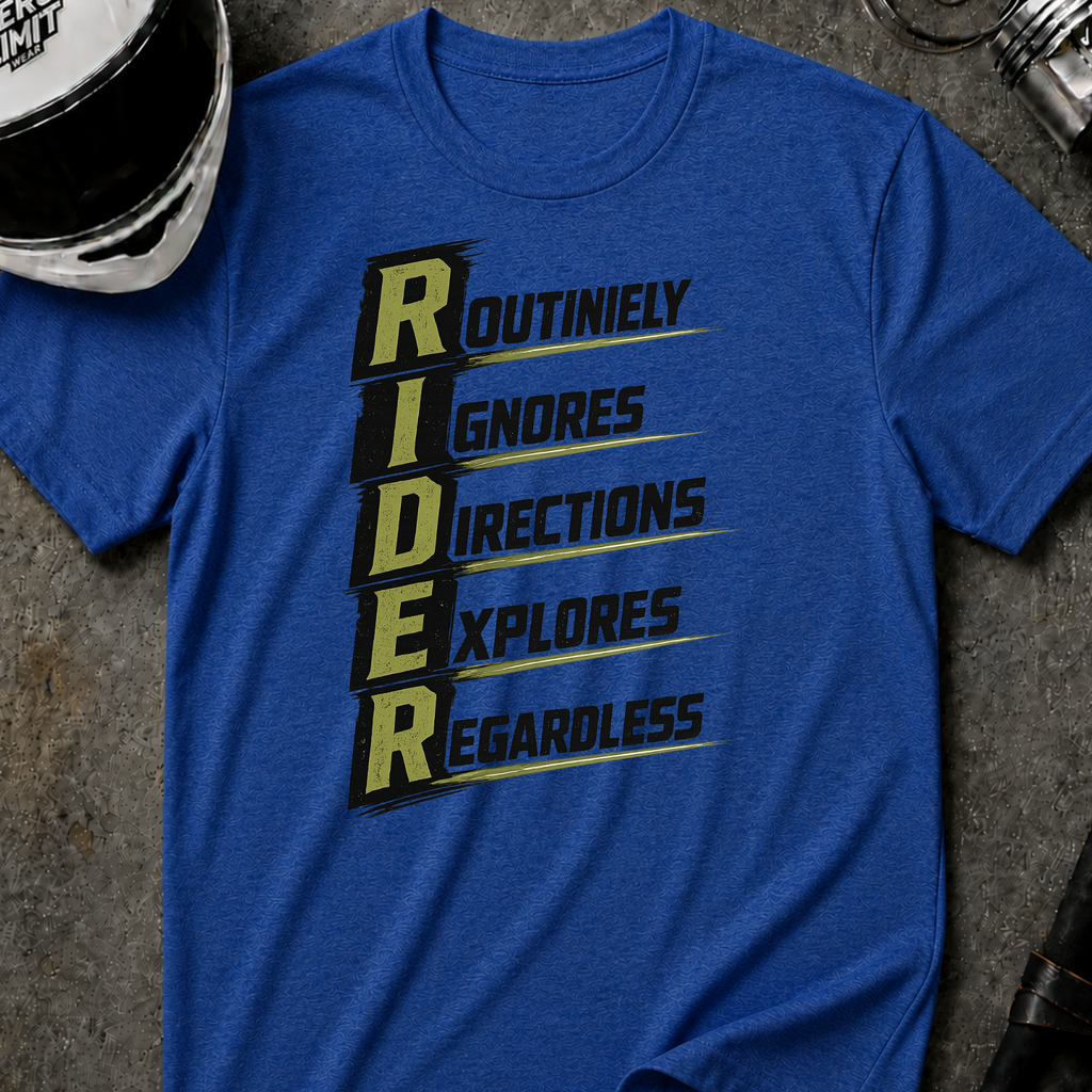RIDER BY DEFINITION T-SHIRT