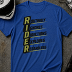 RIDER BY DEFINITION T-SHIRT