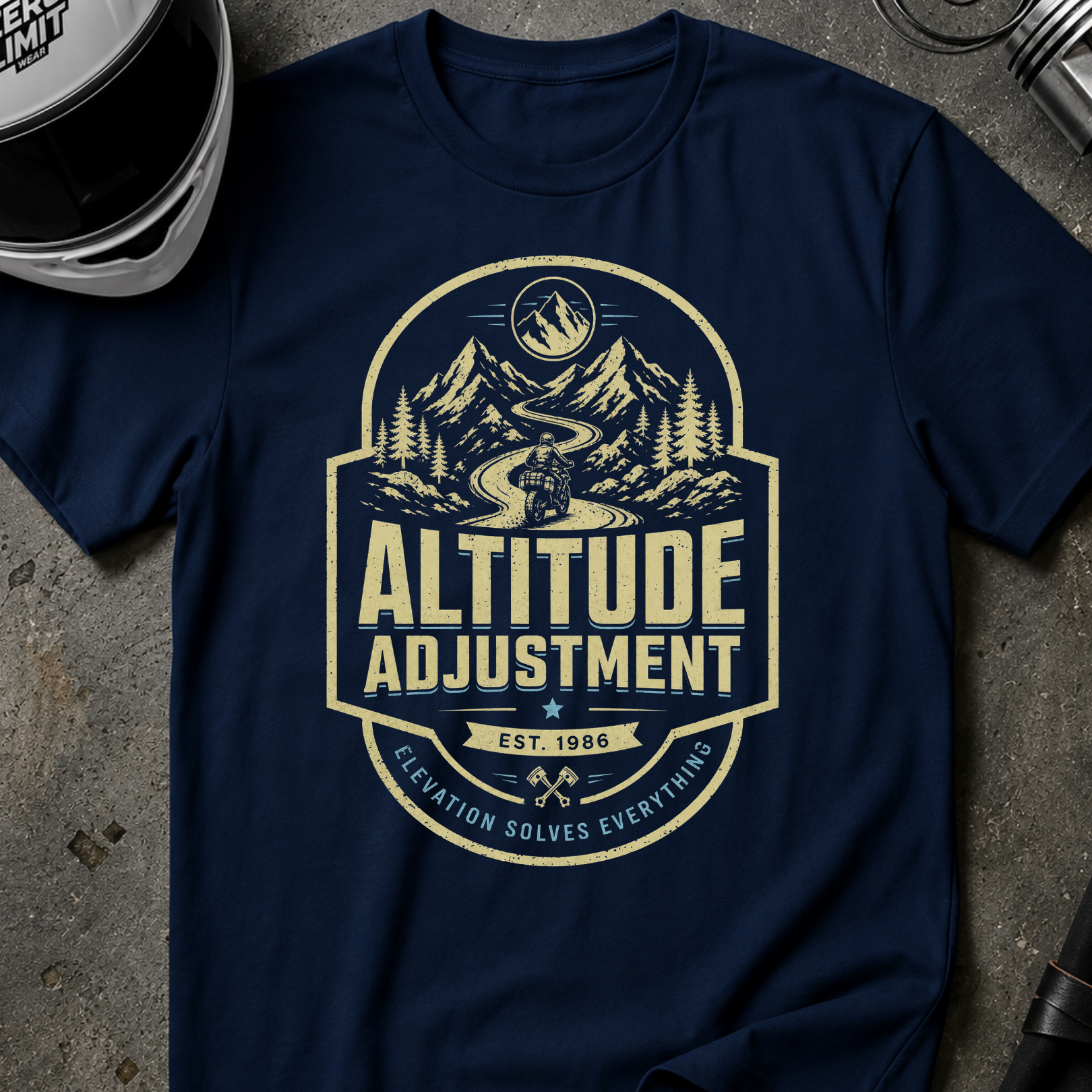 ALTITUDE ADJUSMENTS T-SHIRT
