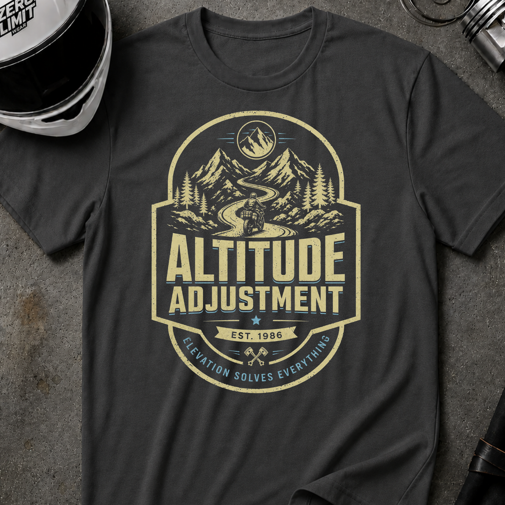 ALTITUDE ADJUSMENTS T-SHIRT