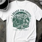 BRAKE FOR COFFEE T-SHIRT