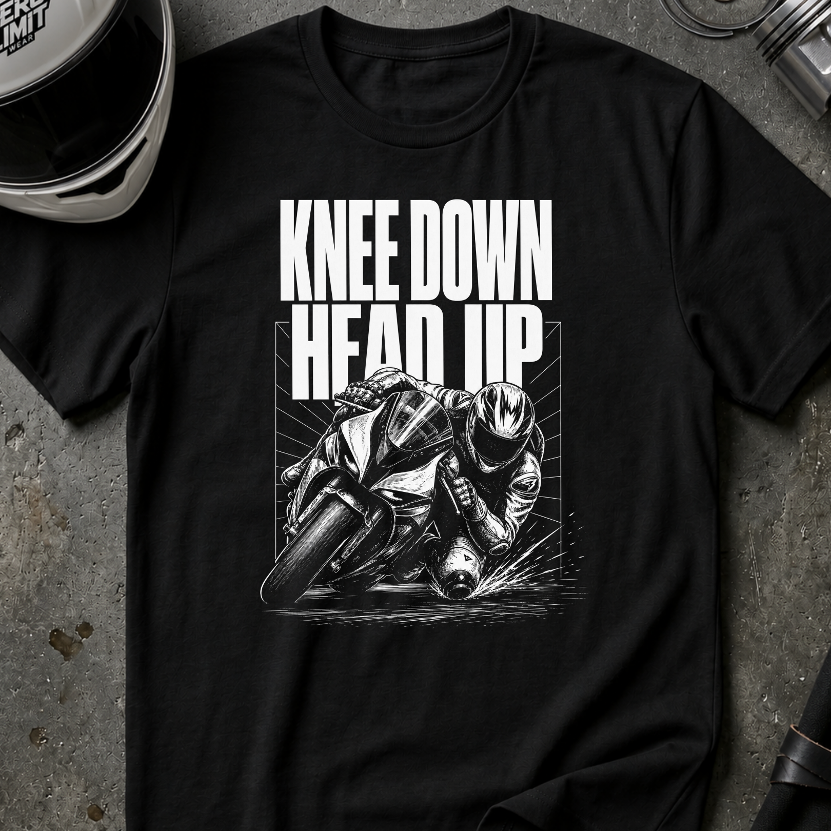 KNEED DOWN. HEAD UP T-SHIRT