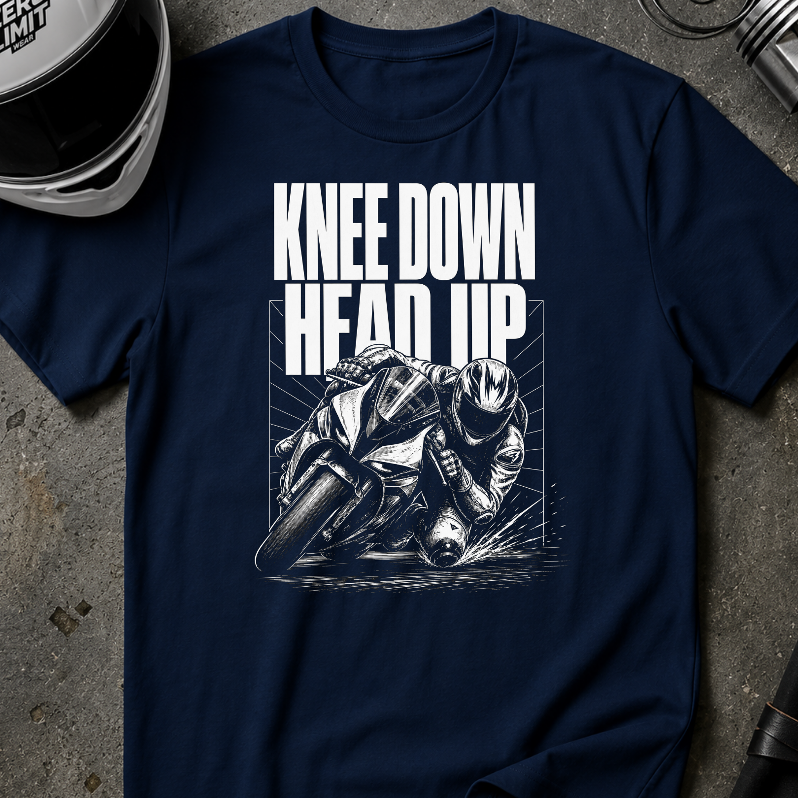 KNEED DOWN. HEAD UP T-SHIRT
