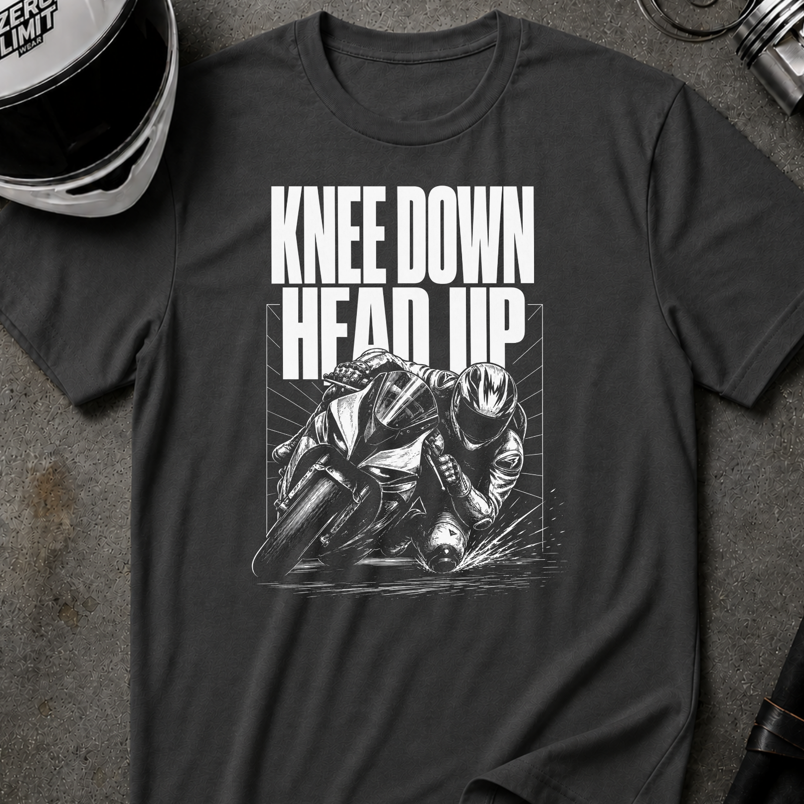 KNEED DOWN. HEAD UP T-SHIRT