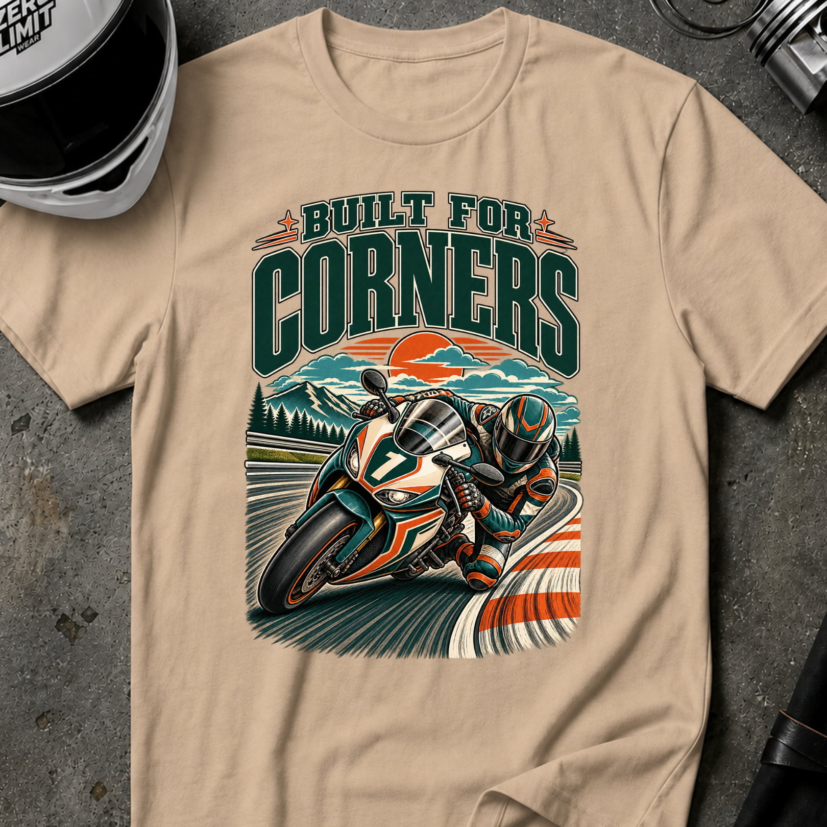 BUILT FOR CORNERS T-SHIRT
