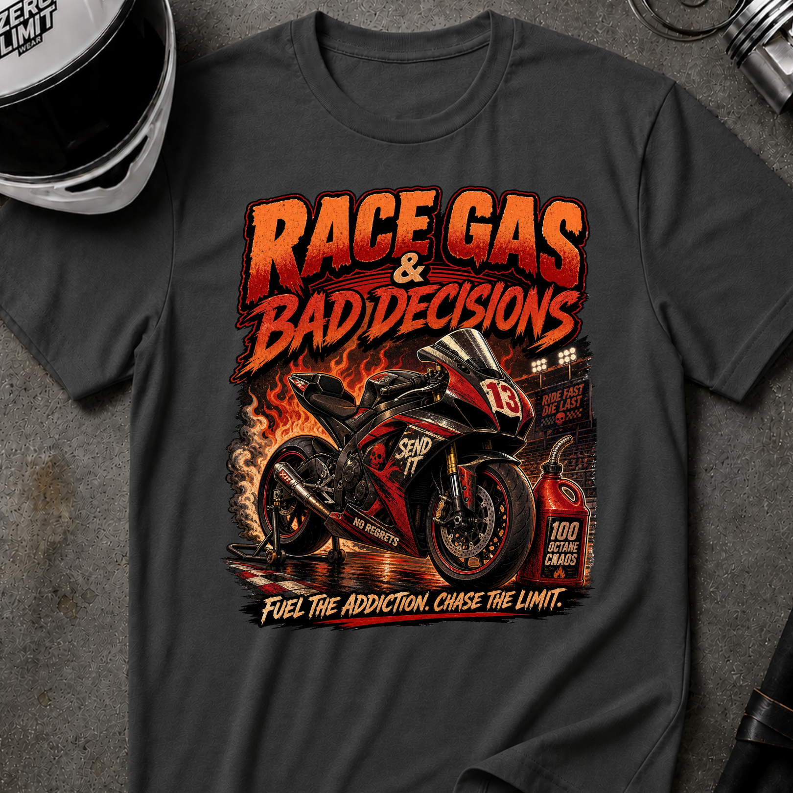 RACE GAS T-SHIRT