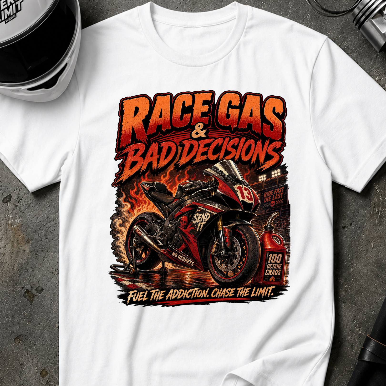 RACE GAS T-SHIRT