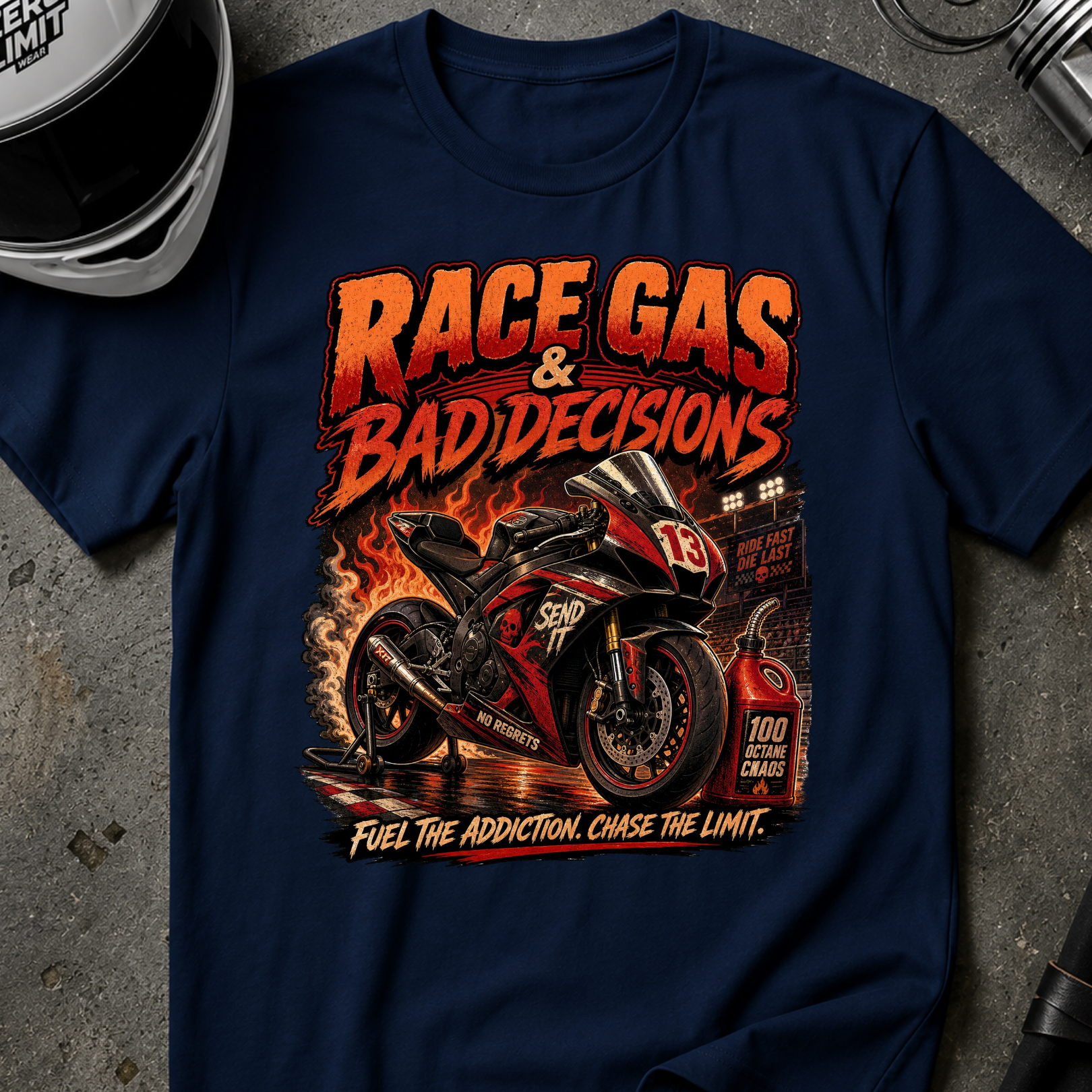 RACE GAS T-SHIRT