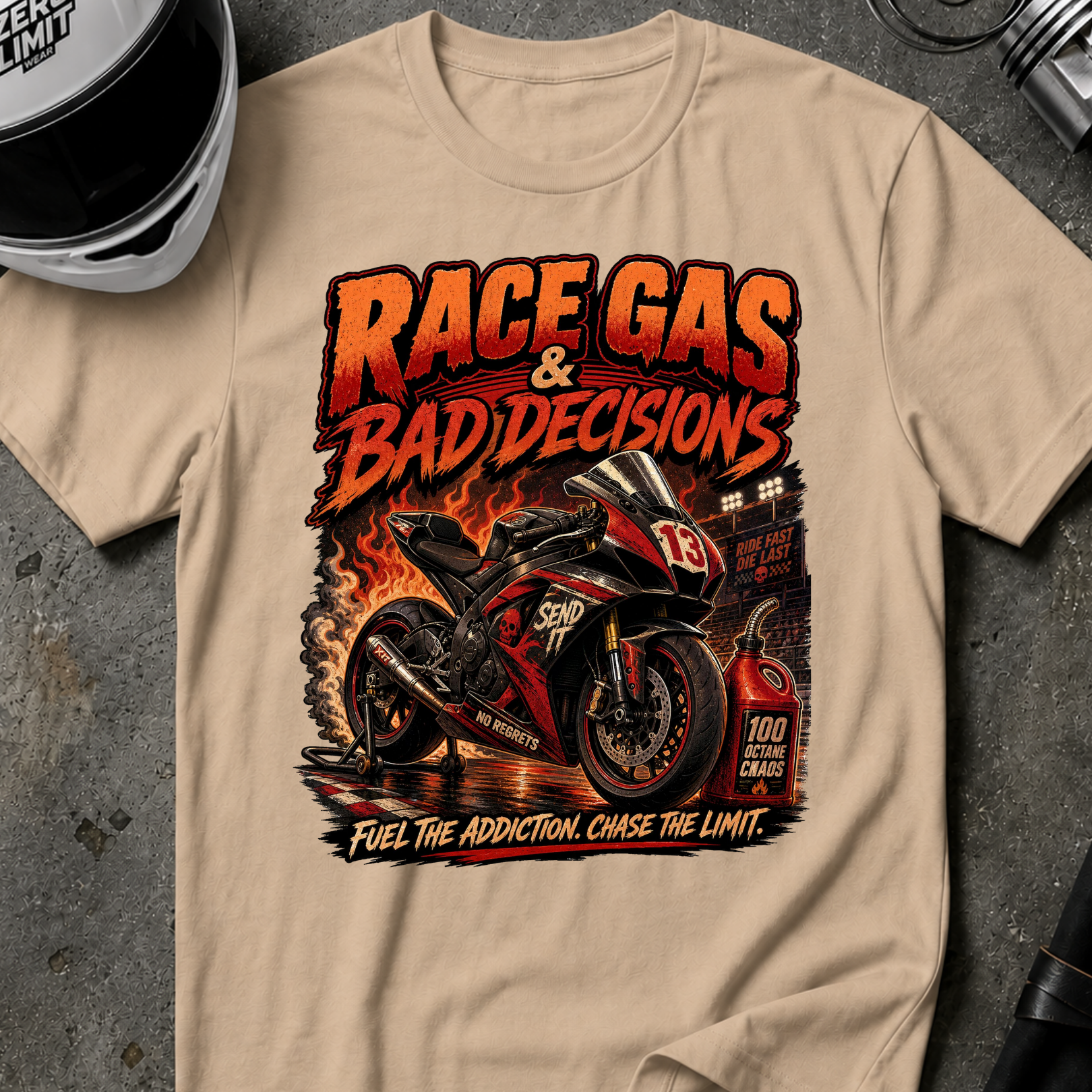 RACE GAS T-SHIRT