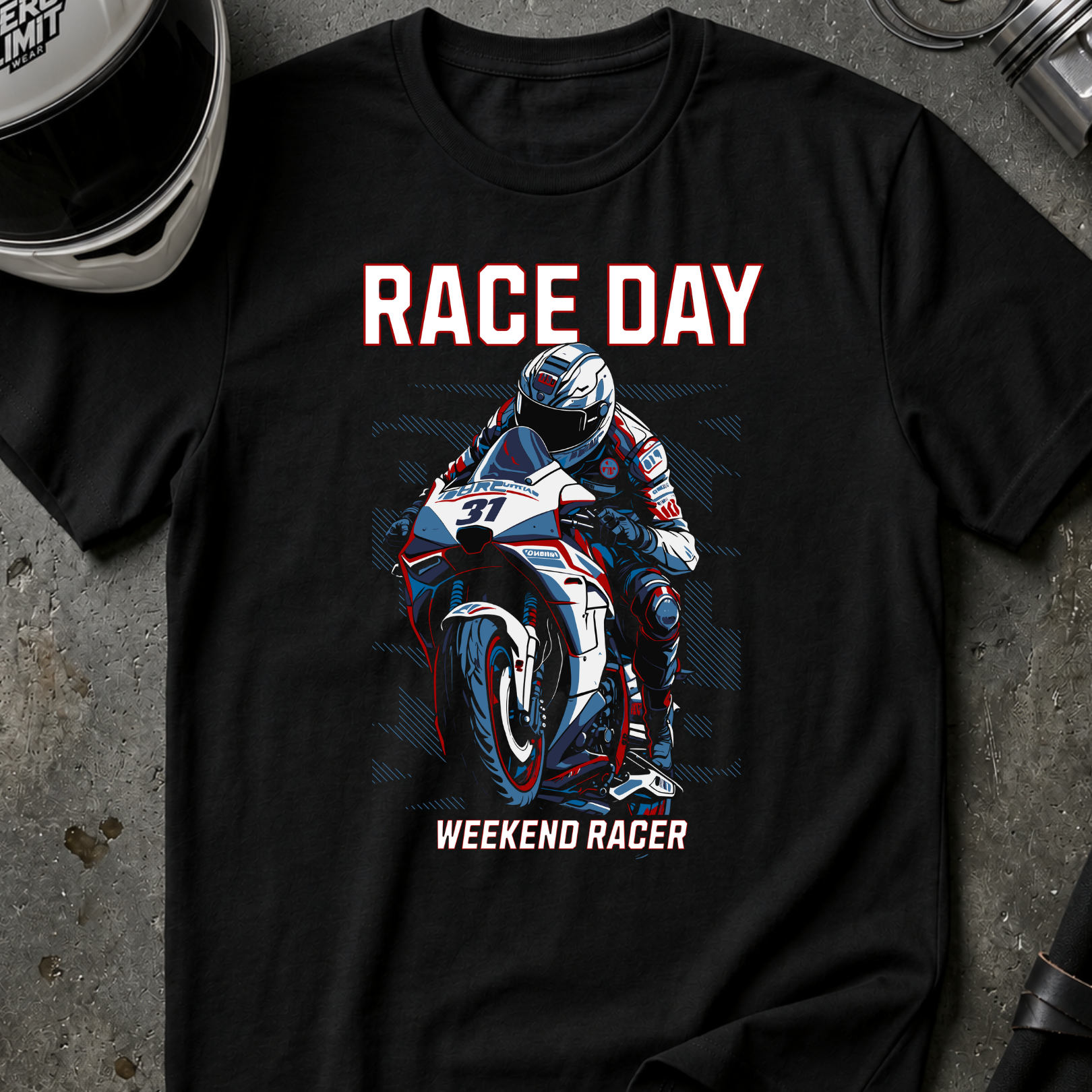 RACE DAY T-SHIRT