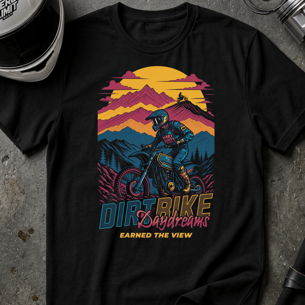 DIRT BIKE DAYDREAMS T-SHIRT