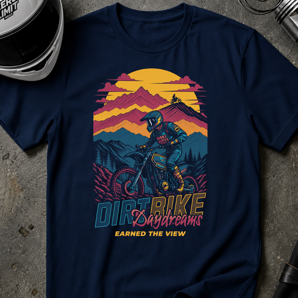 DIRT BIKE DAYDREAMS T-SHIRT