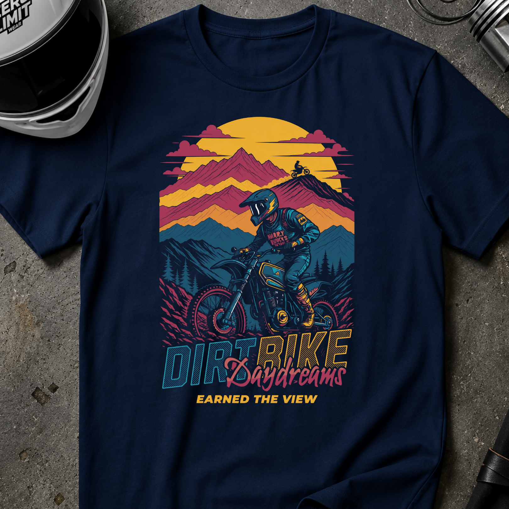 DIRT BIKE DAYDREAMS T-SHIRT