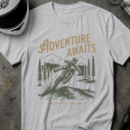ADVENTURE AWAITS T-SHIRT