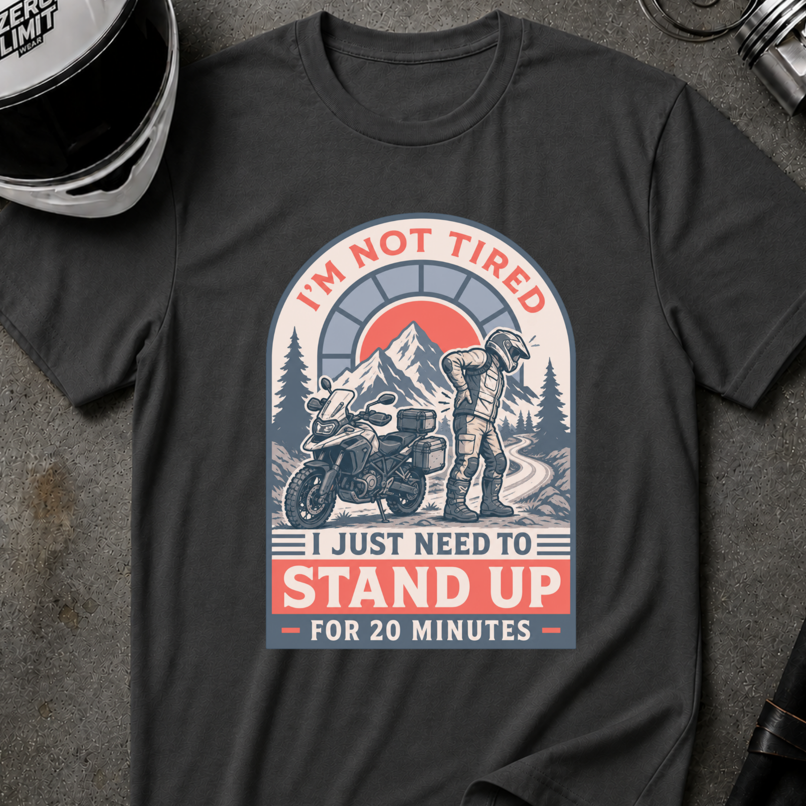 I'M NOT TIRED T-SHIRT