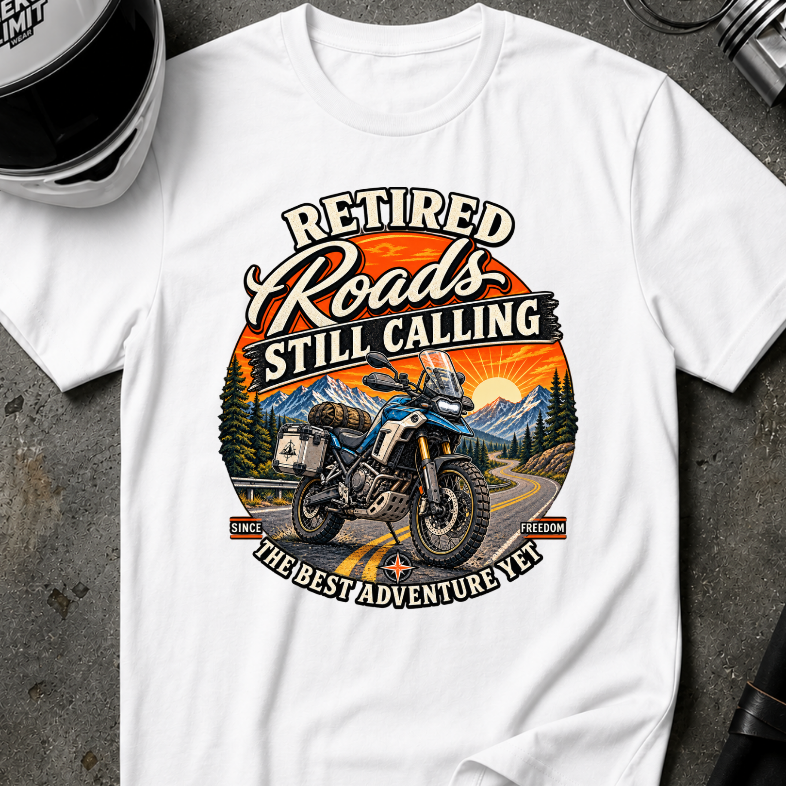 ROAD STILL CALLING T-SHIRT