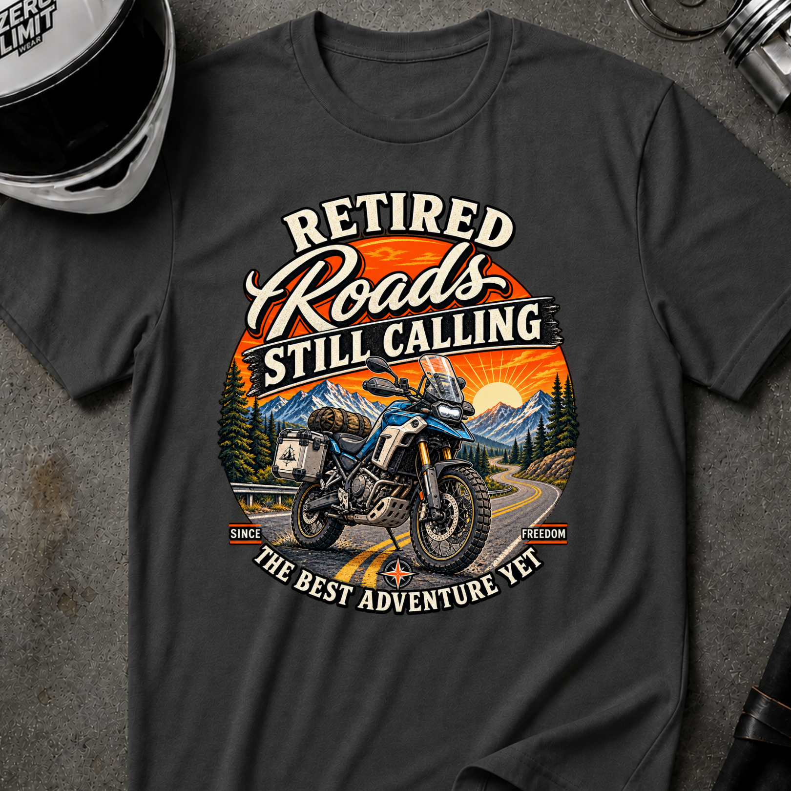 ROAD STILL CALLING T-SHIRT