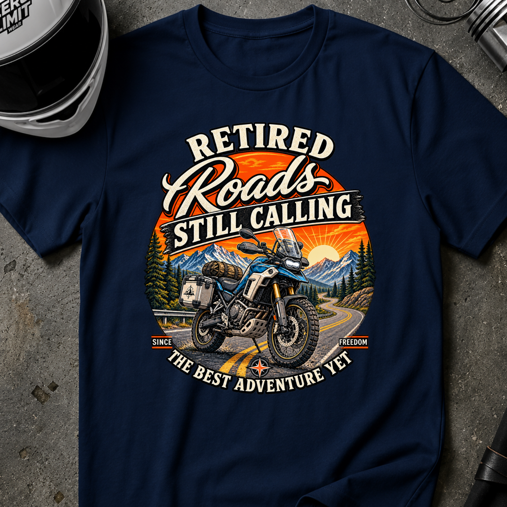 ROAD STILL CALLING T-SHIRT
