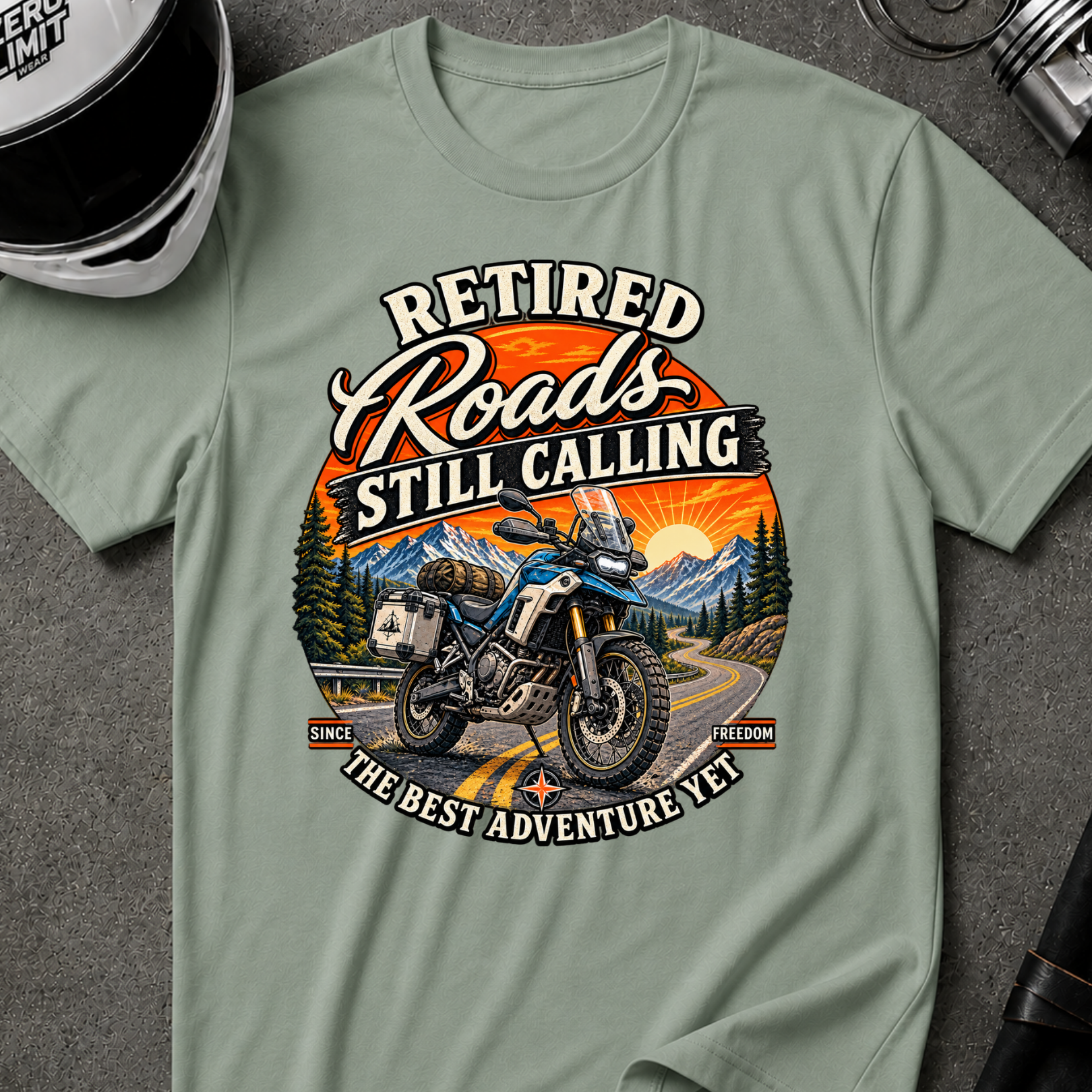ROAD STILL CALLING T-SHIRT