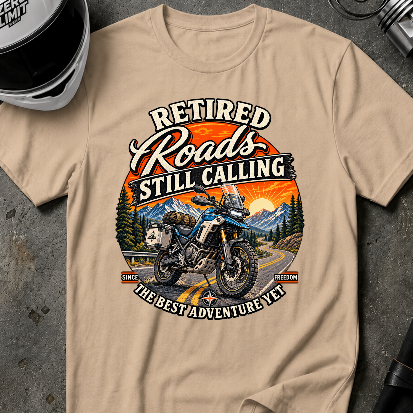 ROAD STILL CALLING T-SHIRT
