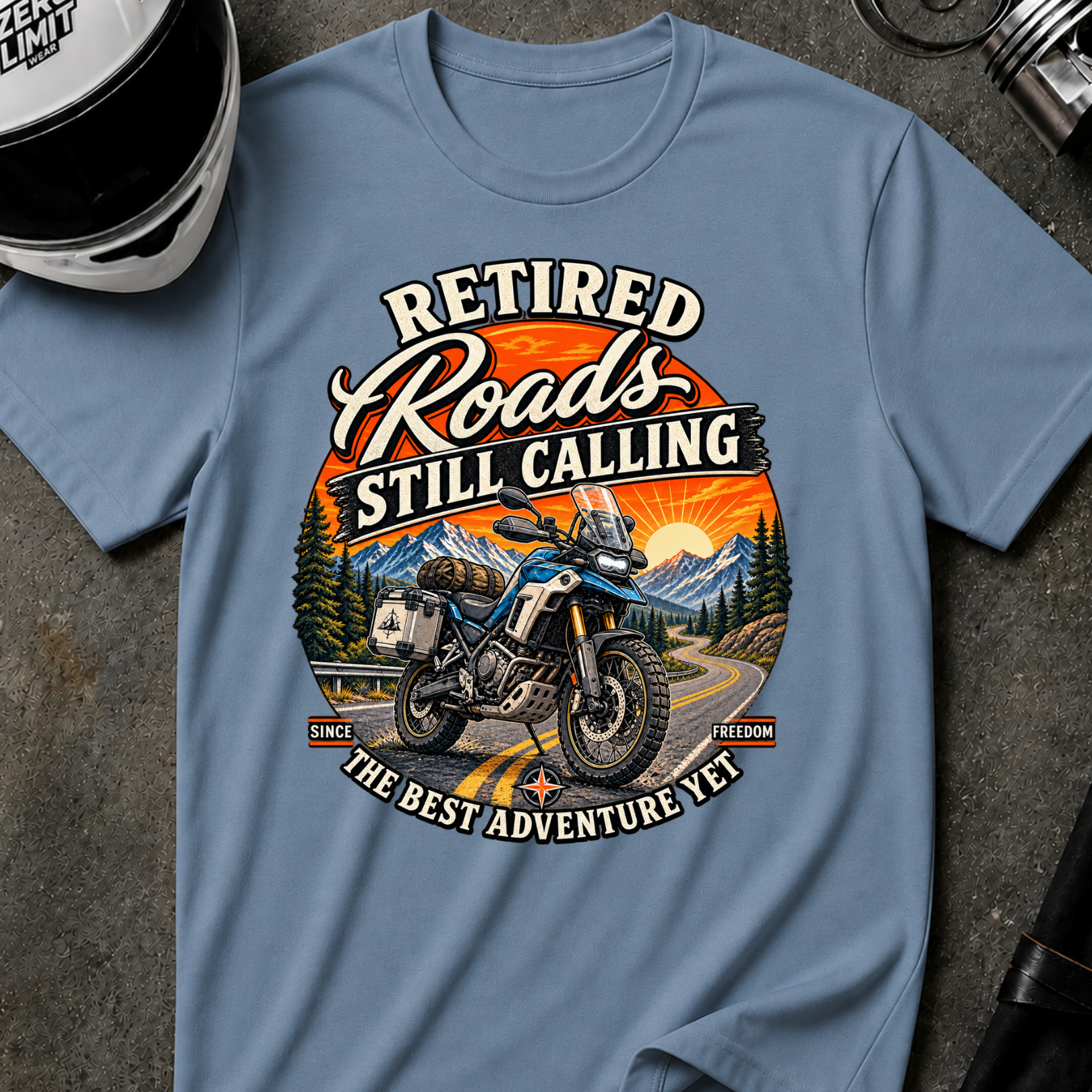 ROAD STILL CALLING T-SHIRT