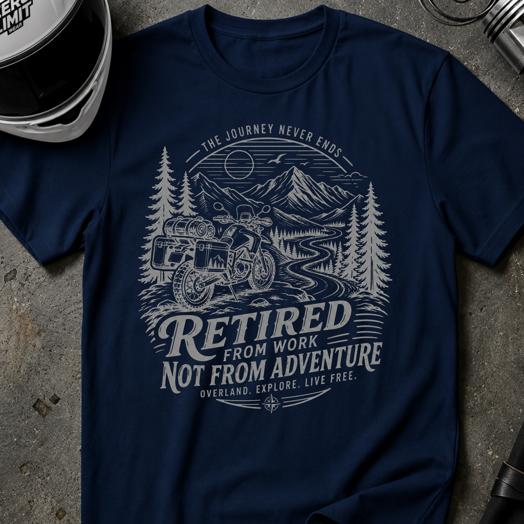 RETIRED FROM WORK T-SHIRT