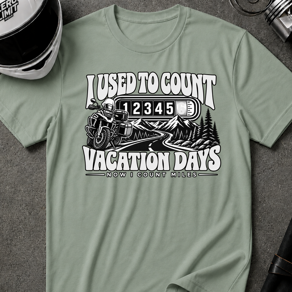USED TO COUNT PTO T-SHIRT