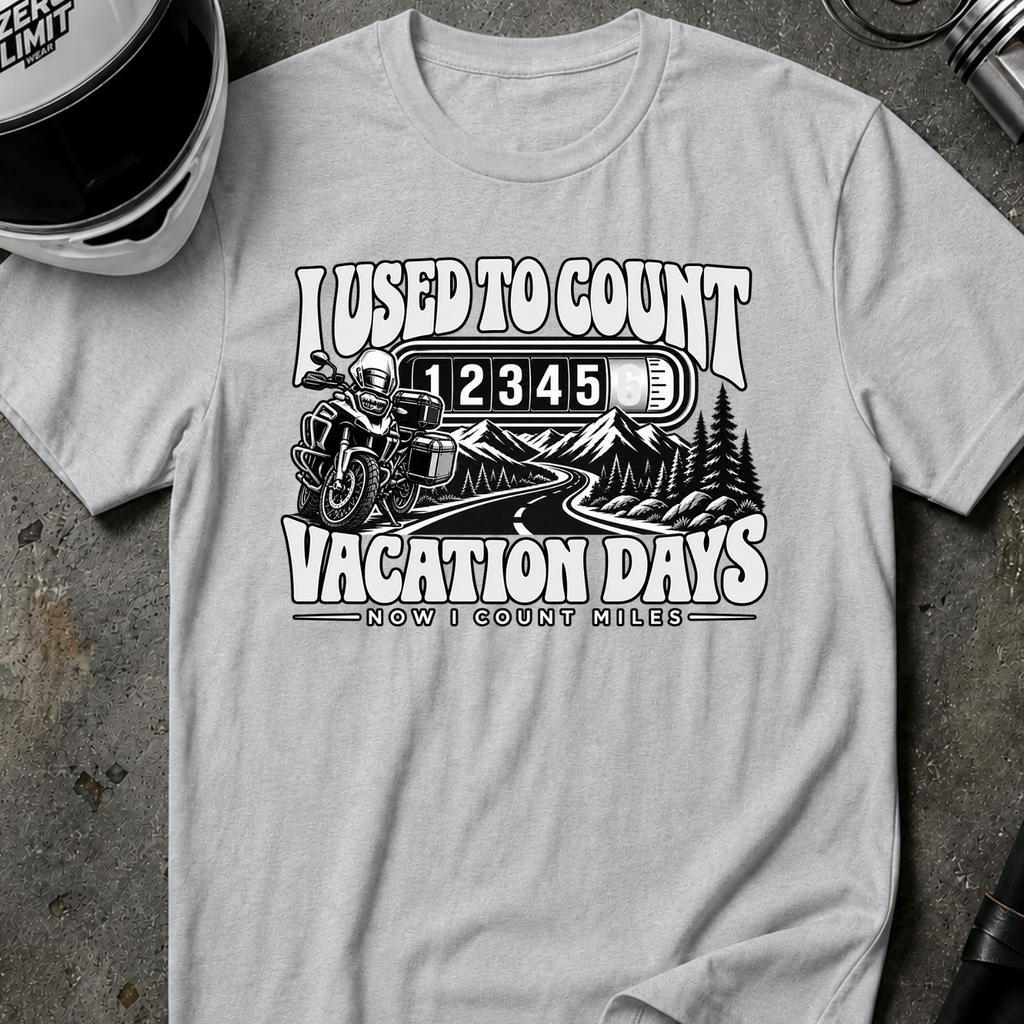 USED TO COUNT PTO T-SHIRT