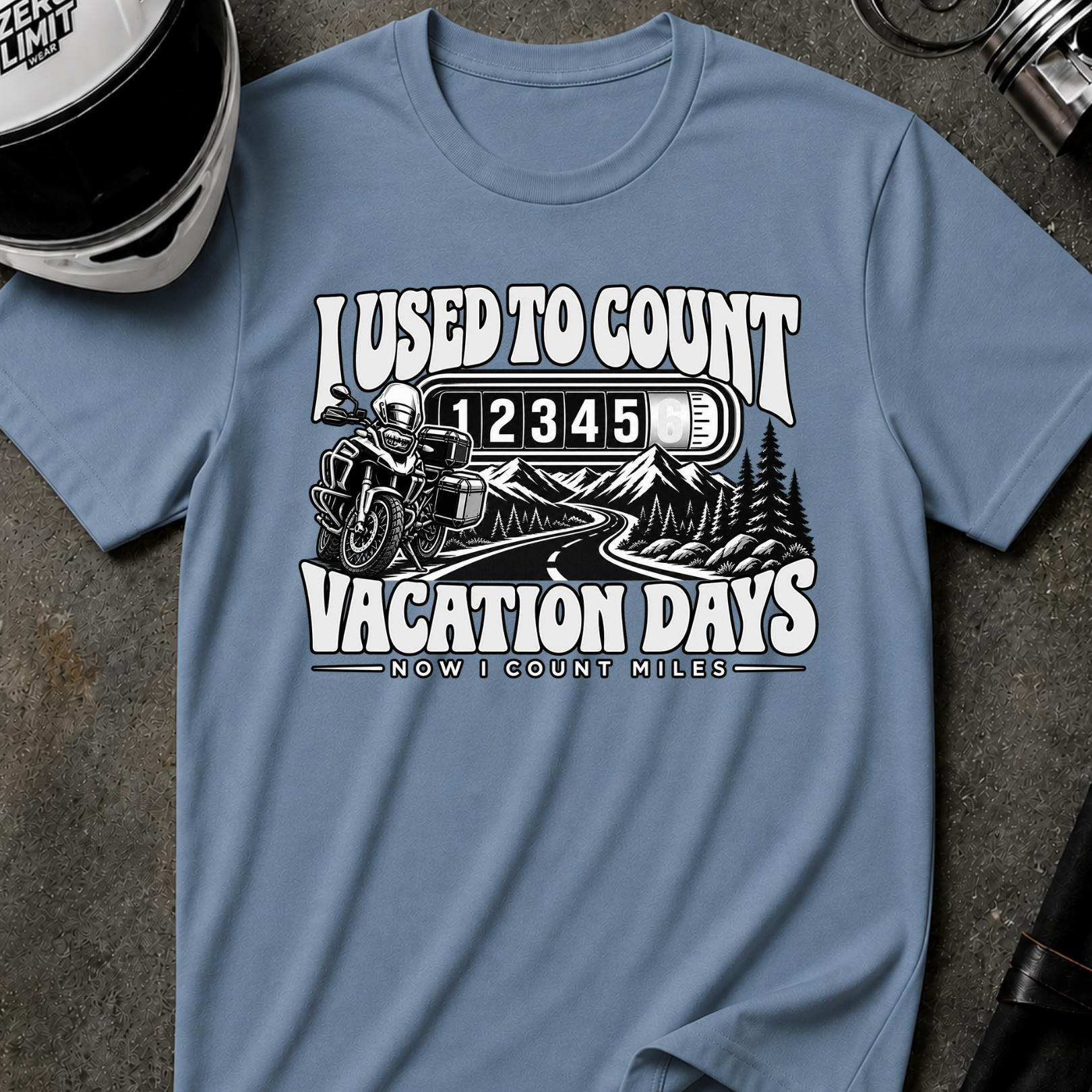 USED TO COUNT PTO T-SHIRT