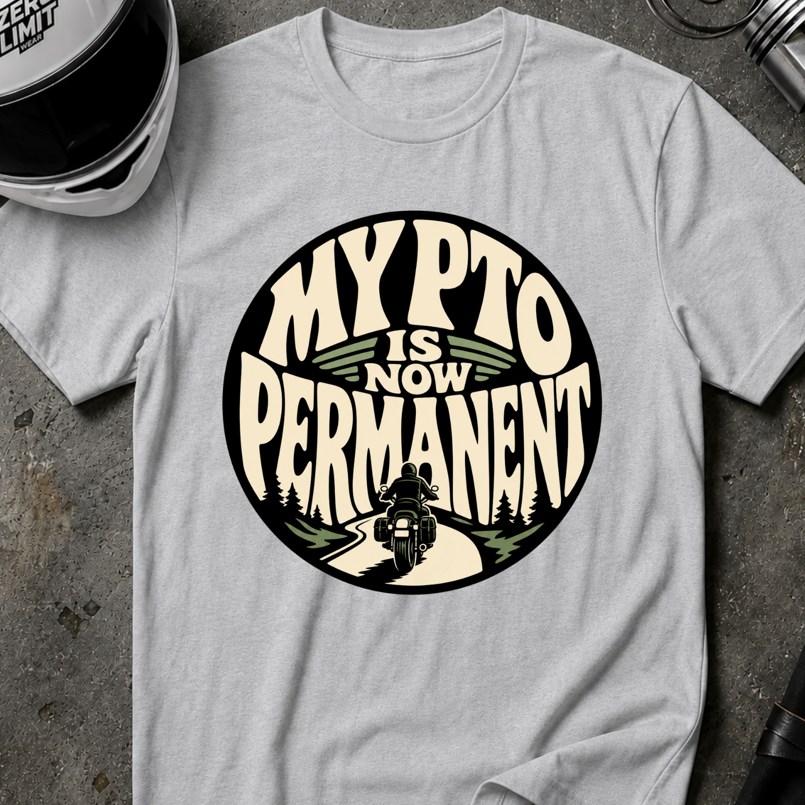 PTO IS PERMANENT T-SHIRT