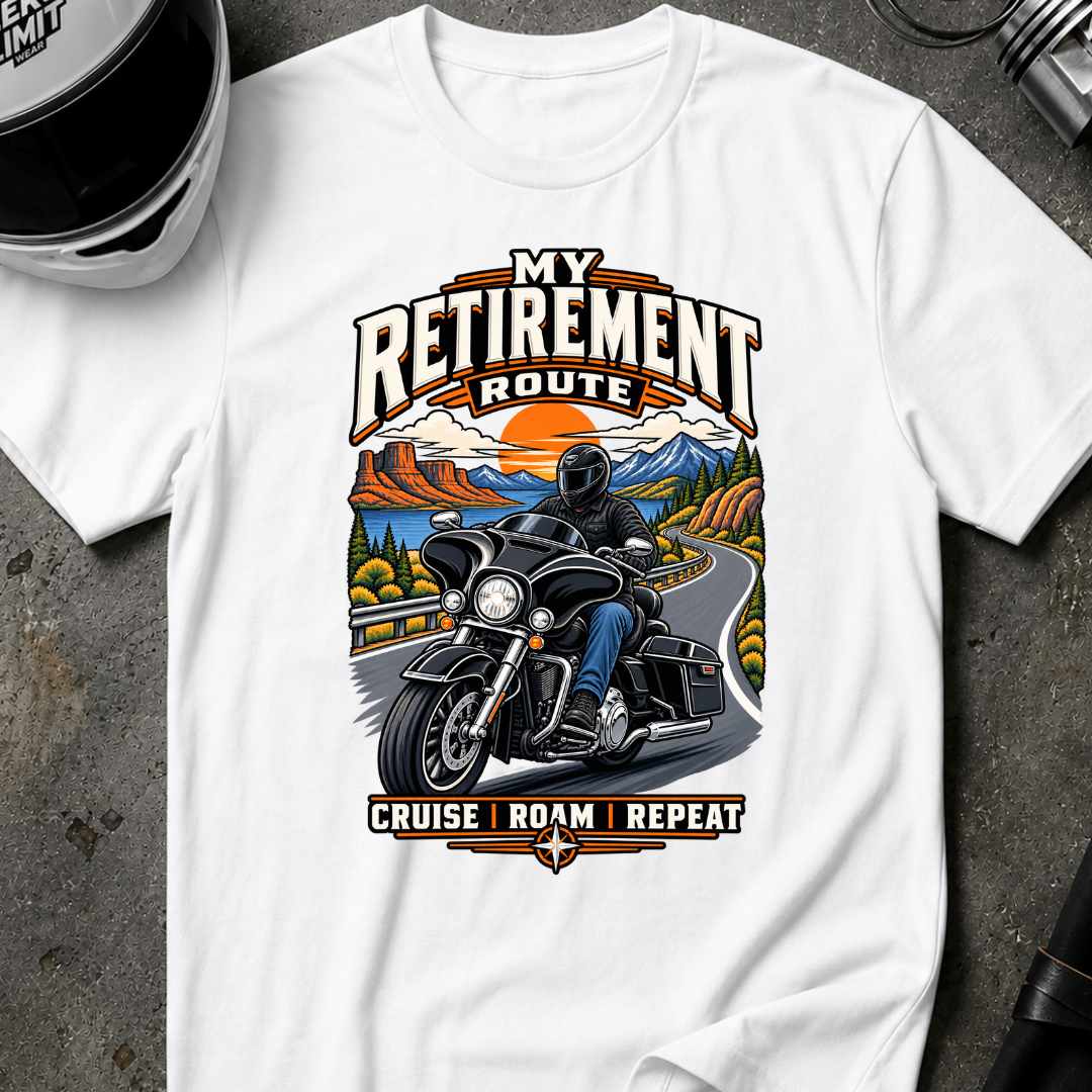 RETIREMENT ROUTE T-SHIRT