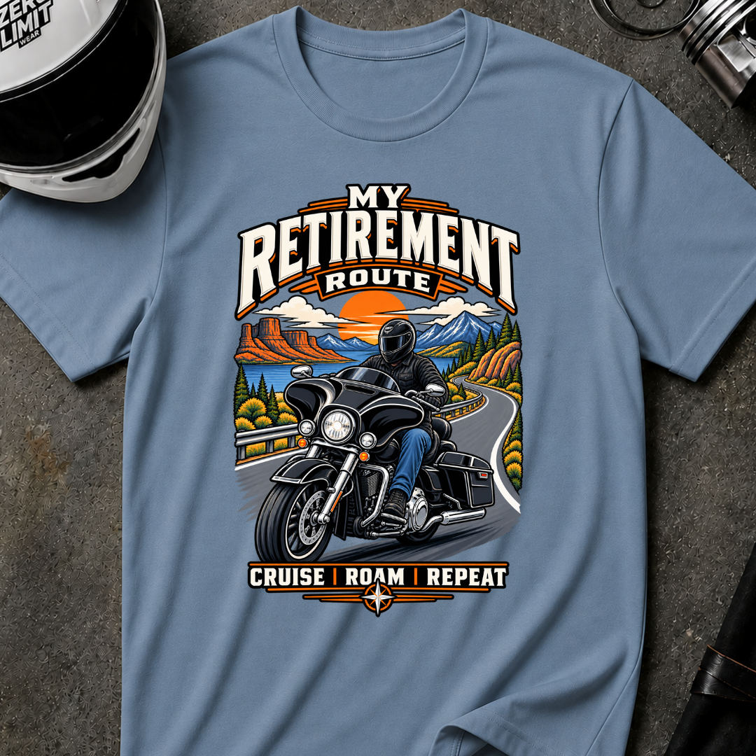 RETIREMENT ROUTE T-SHIRT