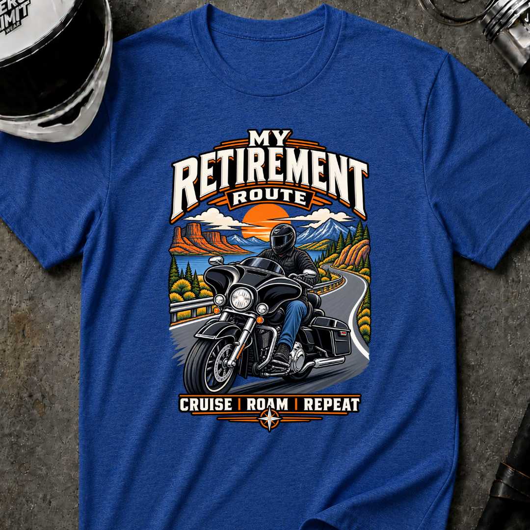 RETIREMENT ROUTE T-SHIRT
