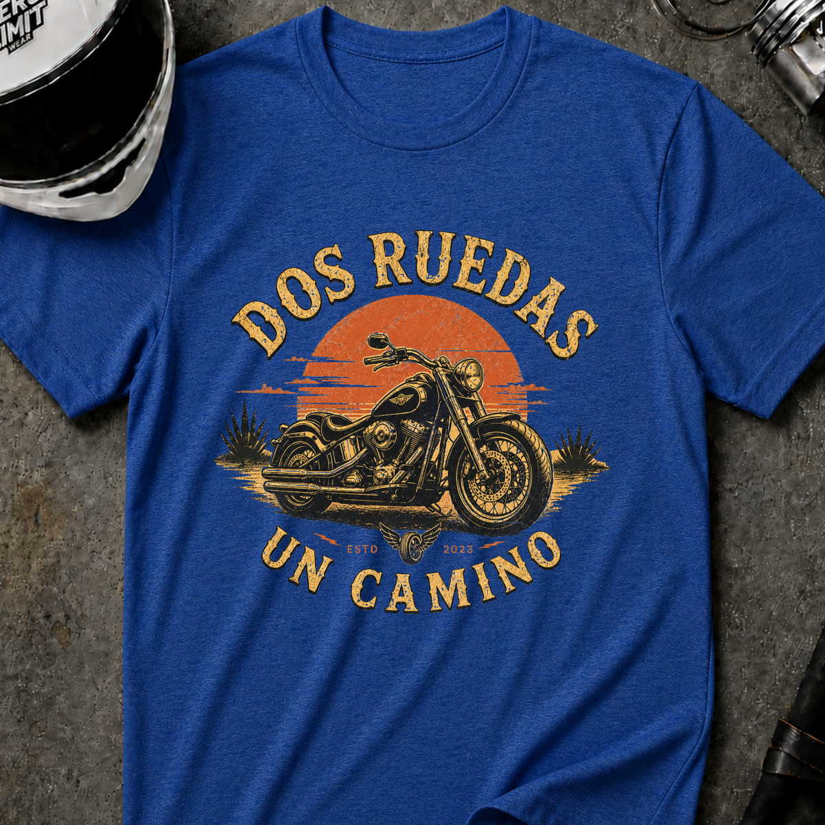 2 RUEDAS UN CAMINO T-SHIRT