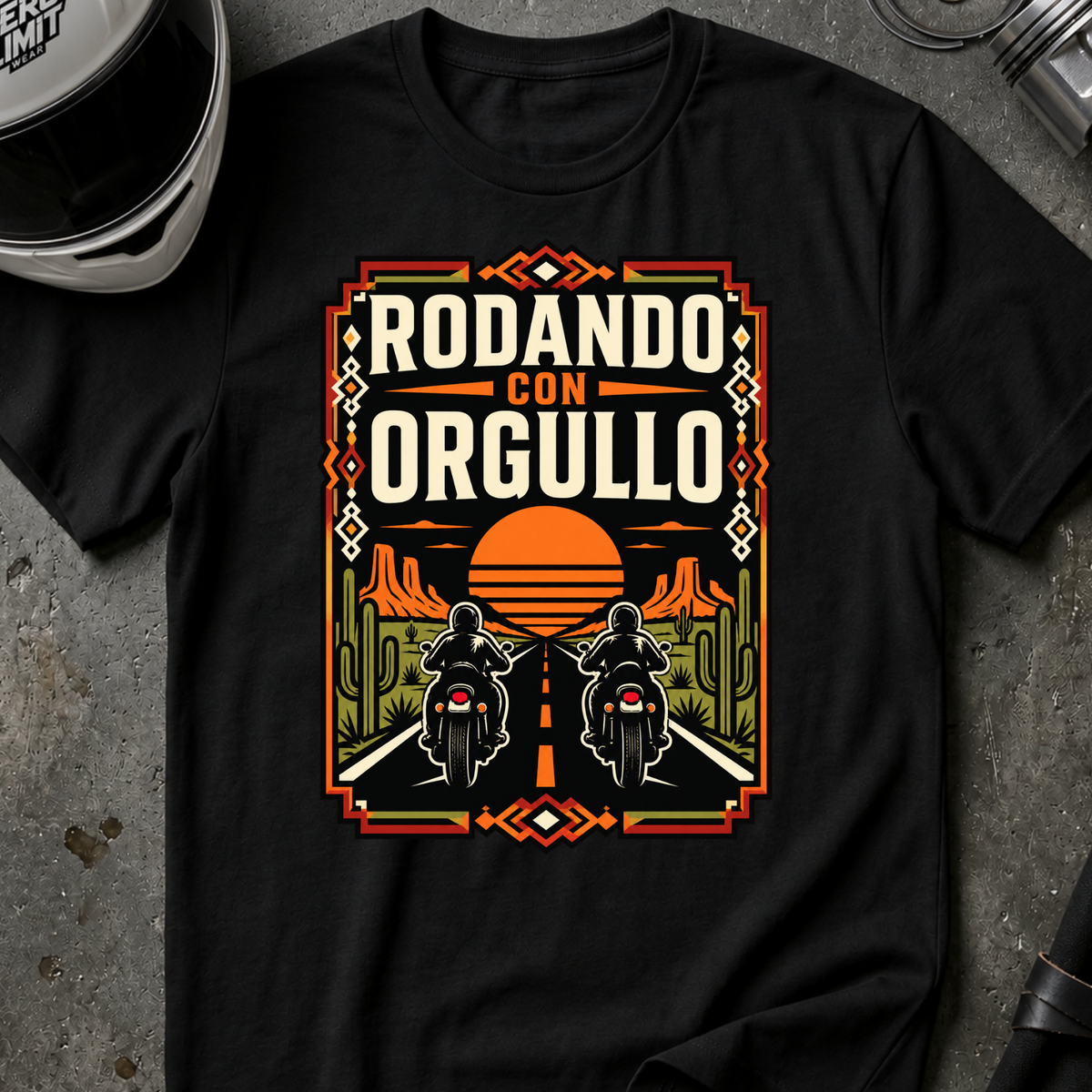 RODANDO CON ORGULLO T-SHIRT