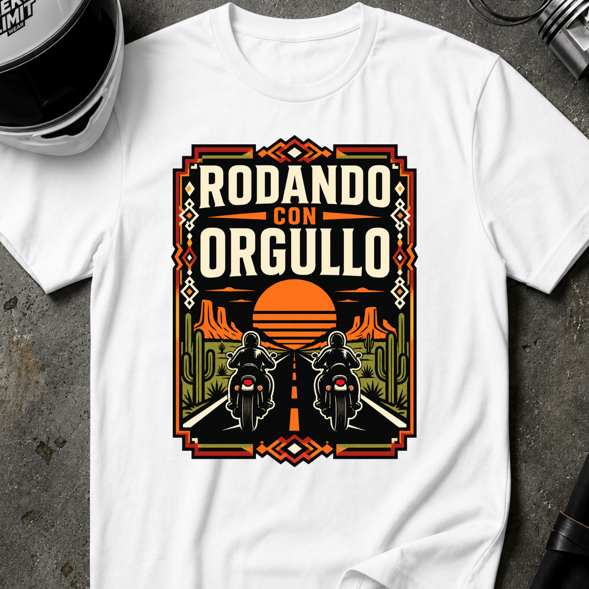 RODANDO CON ORGULLO T-SHIRT