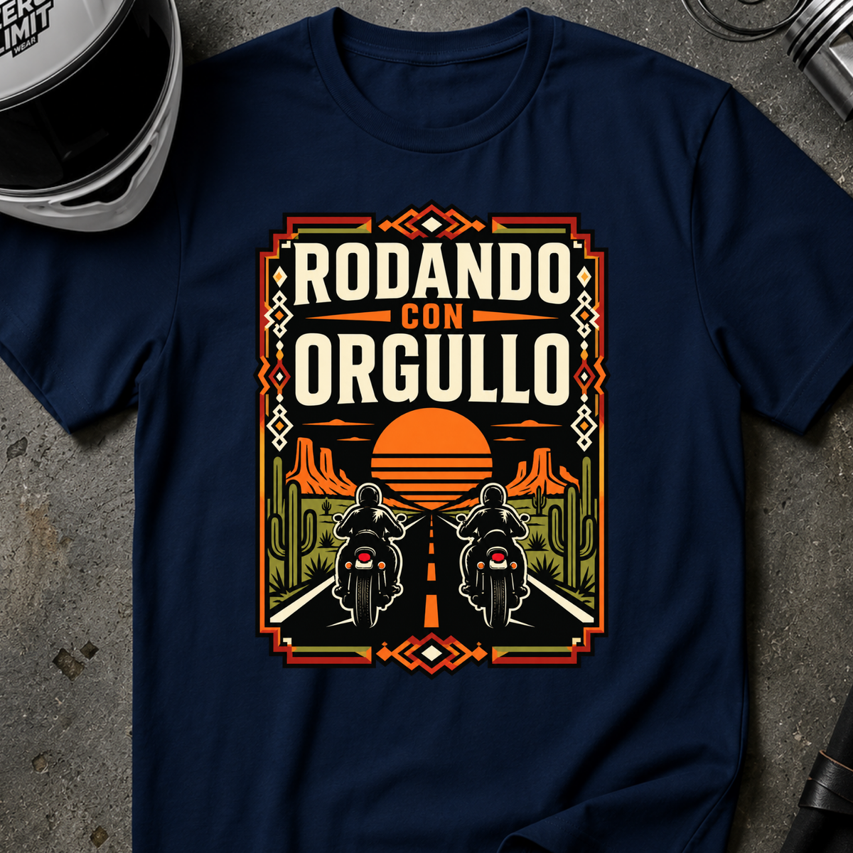 RODANDO CON ORGULLO T-SHIRT