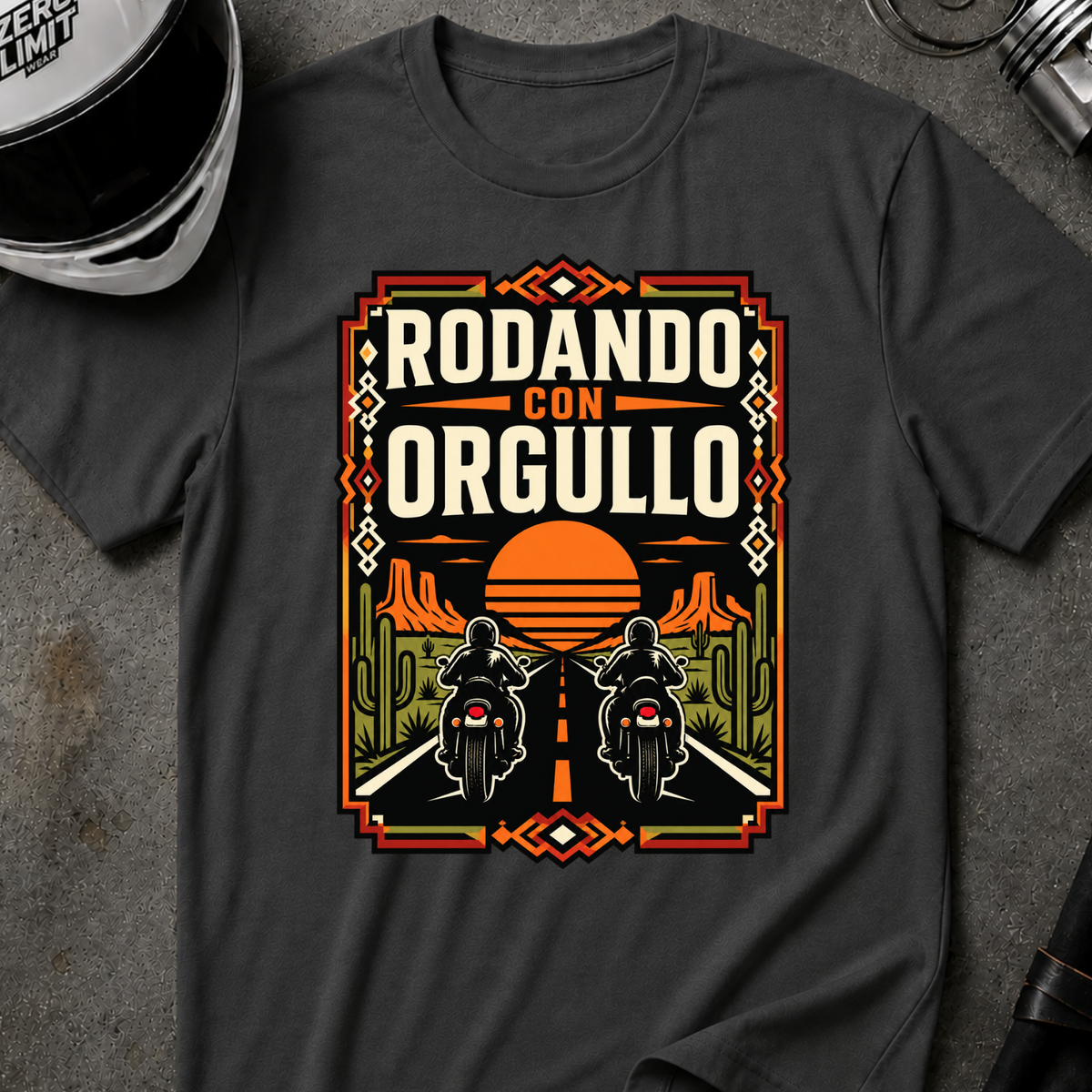 RODANDO CON ORGULLO T-SHIRT
