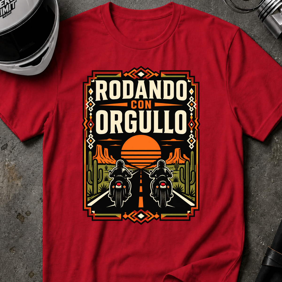 RODANDO CON ORGULLO T-SHIRT