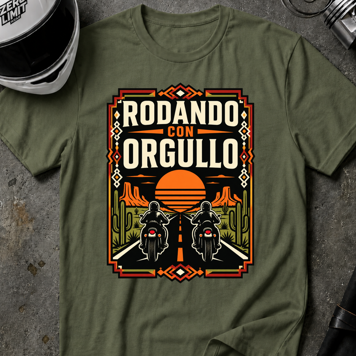 RODANDO CON ORGULLO T-SHIRT