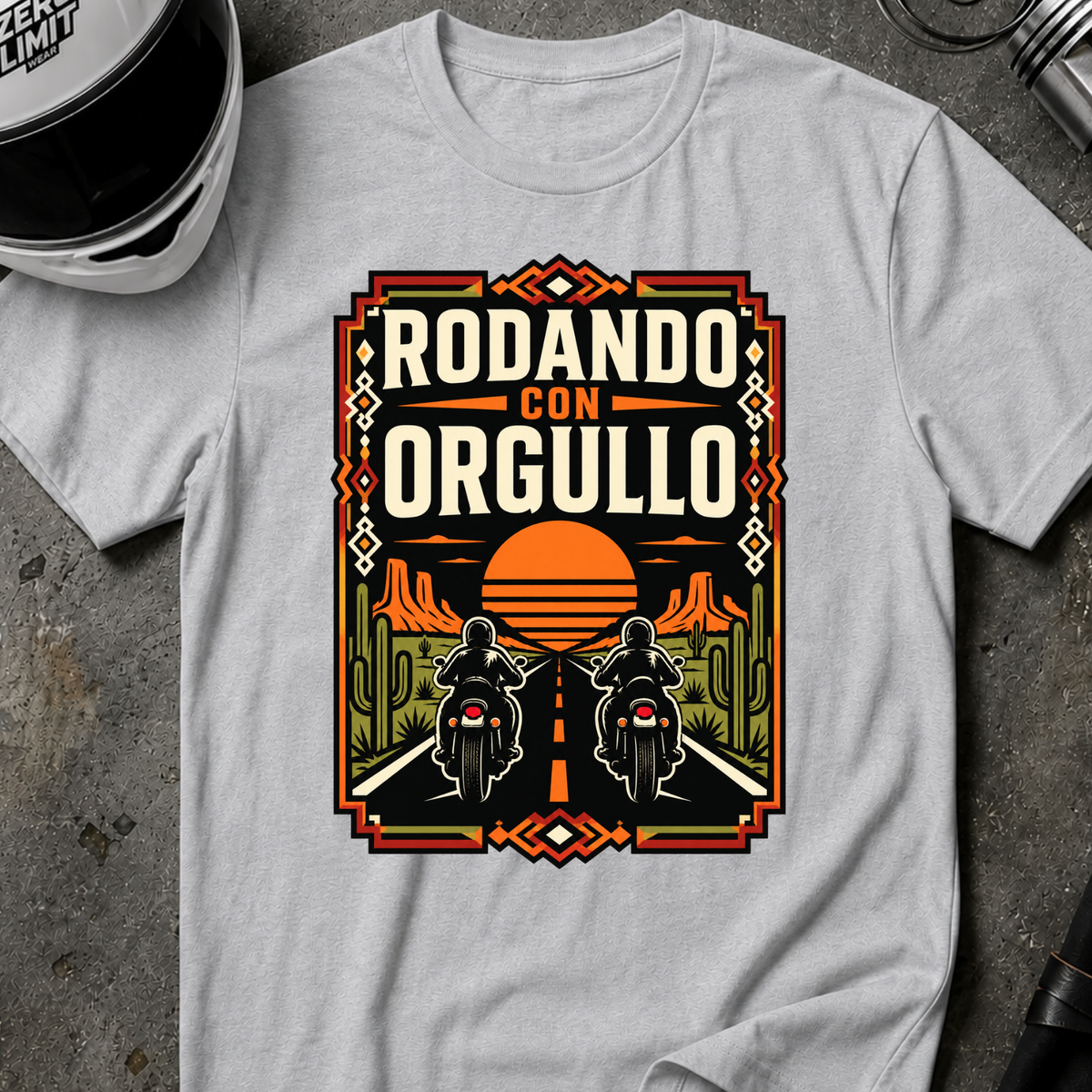 RODANDO CON ORGULLO T-SHIRT