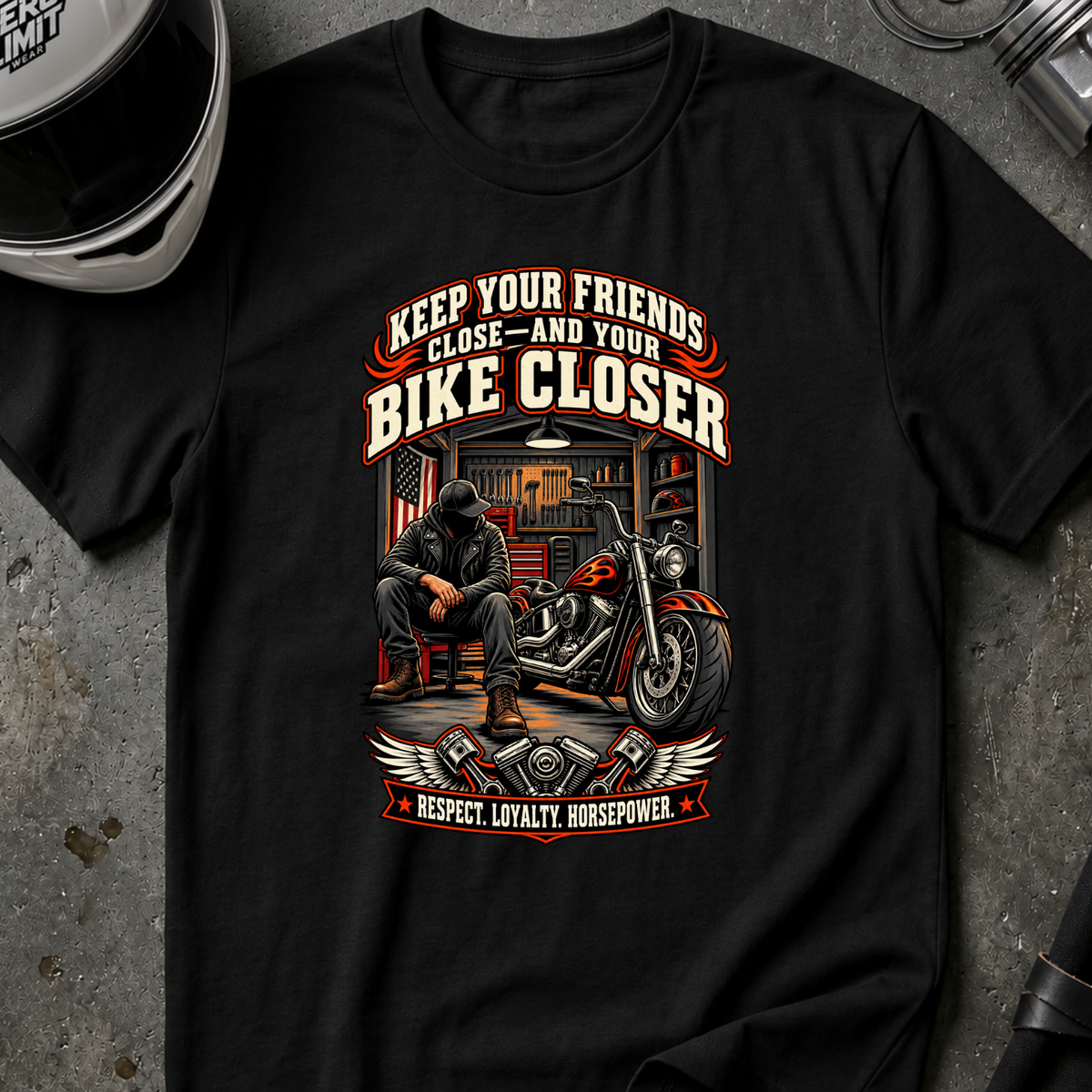 KEEP BIKE CLOSER T-SHIRT