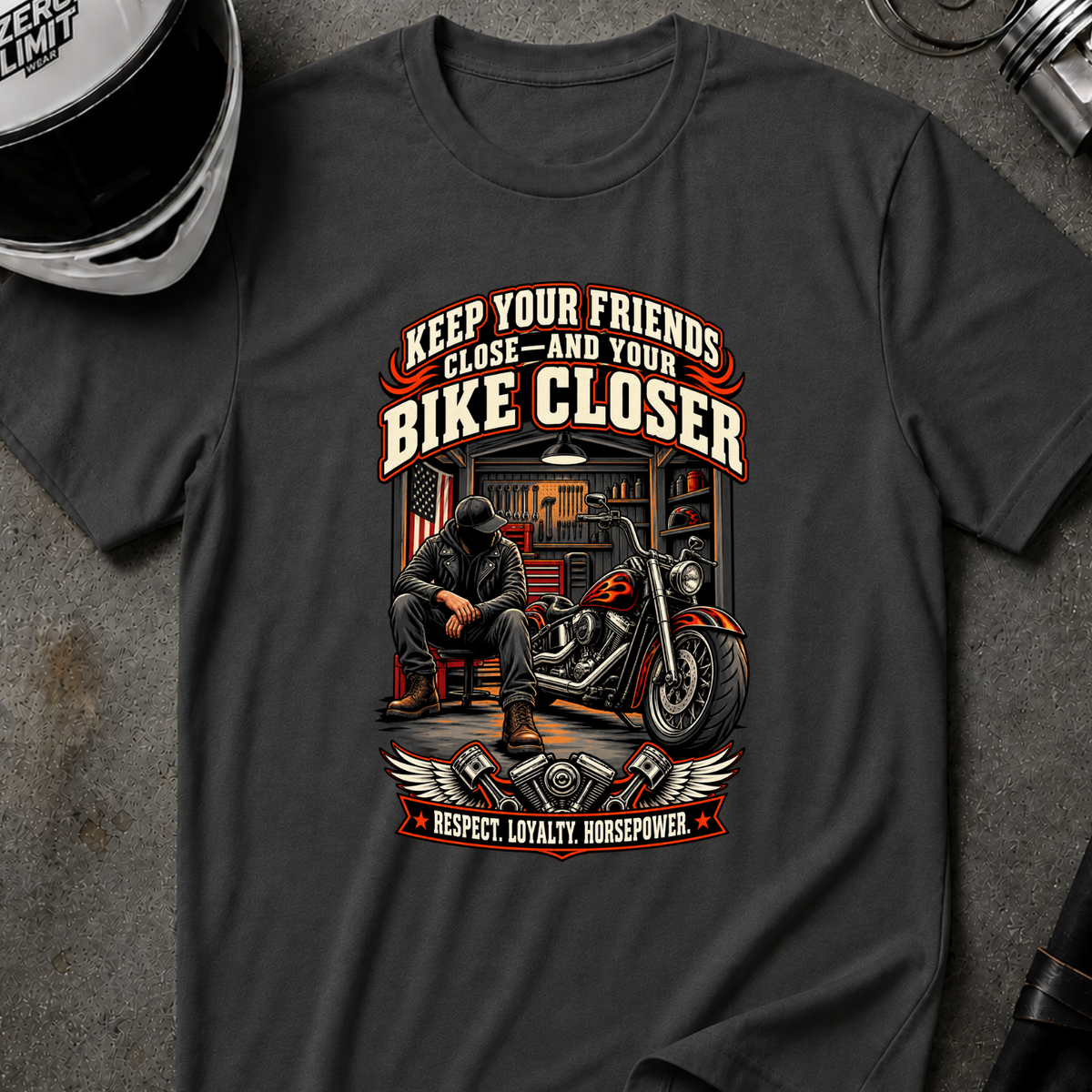 KEEP BIKE CLOSER T-SHIRT