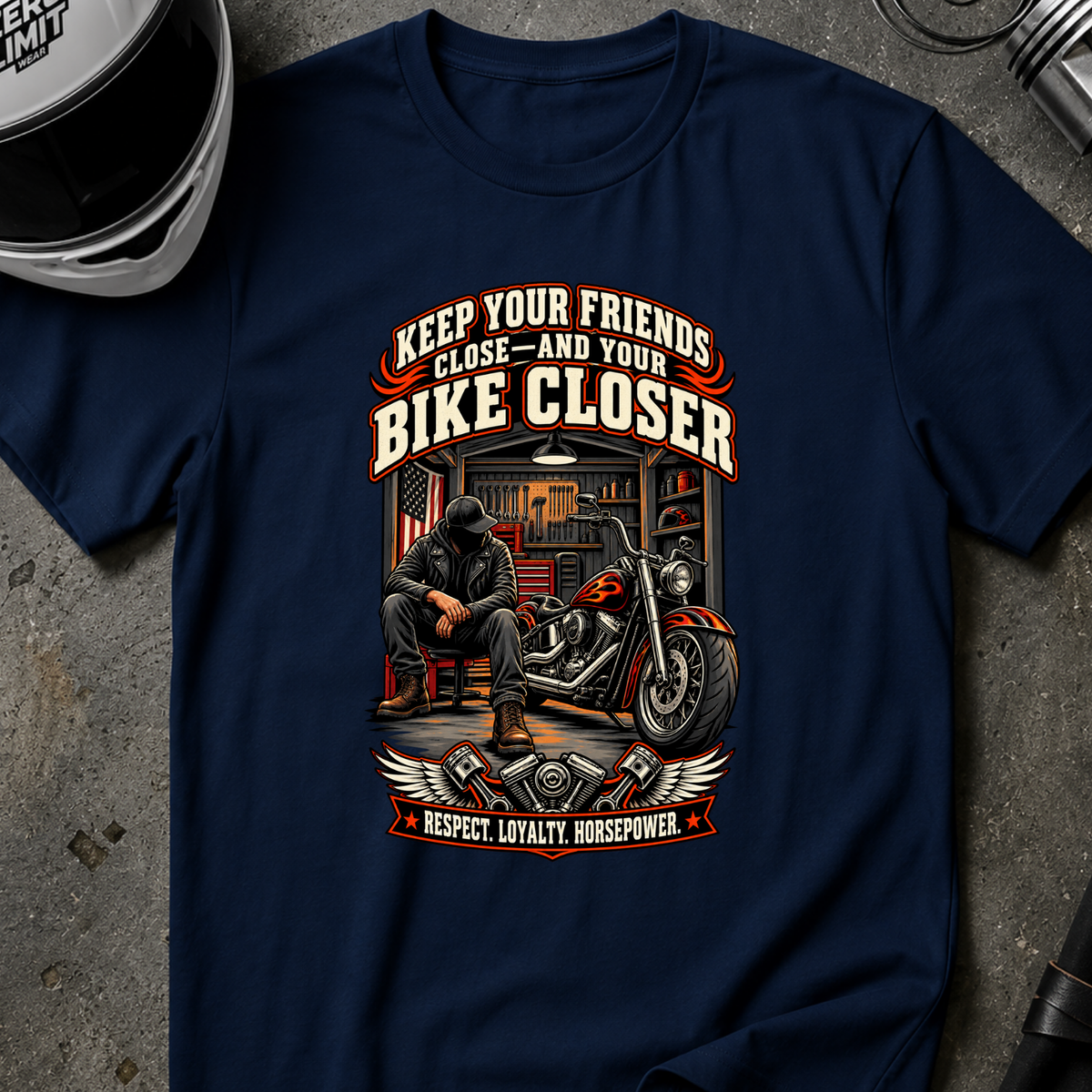 KEEP BIKE CLOSER T-SHIRT