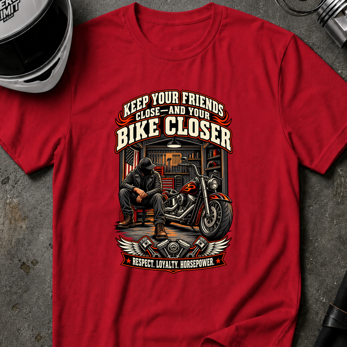 KEEP BIKE CLOSER T-SHIRT