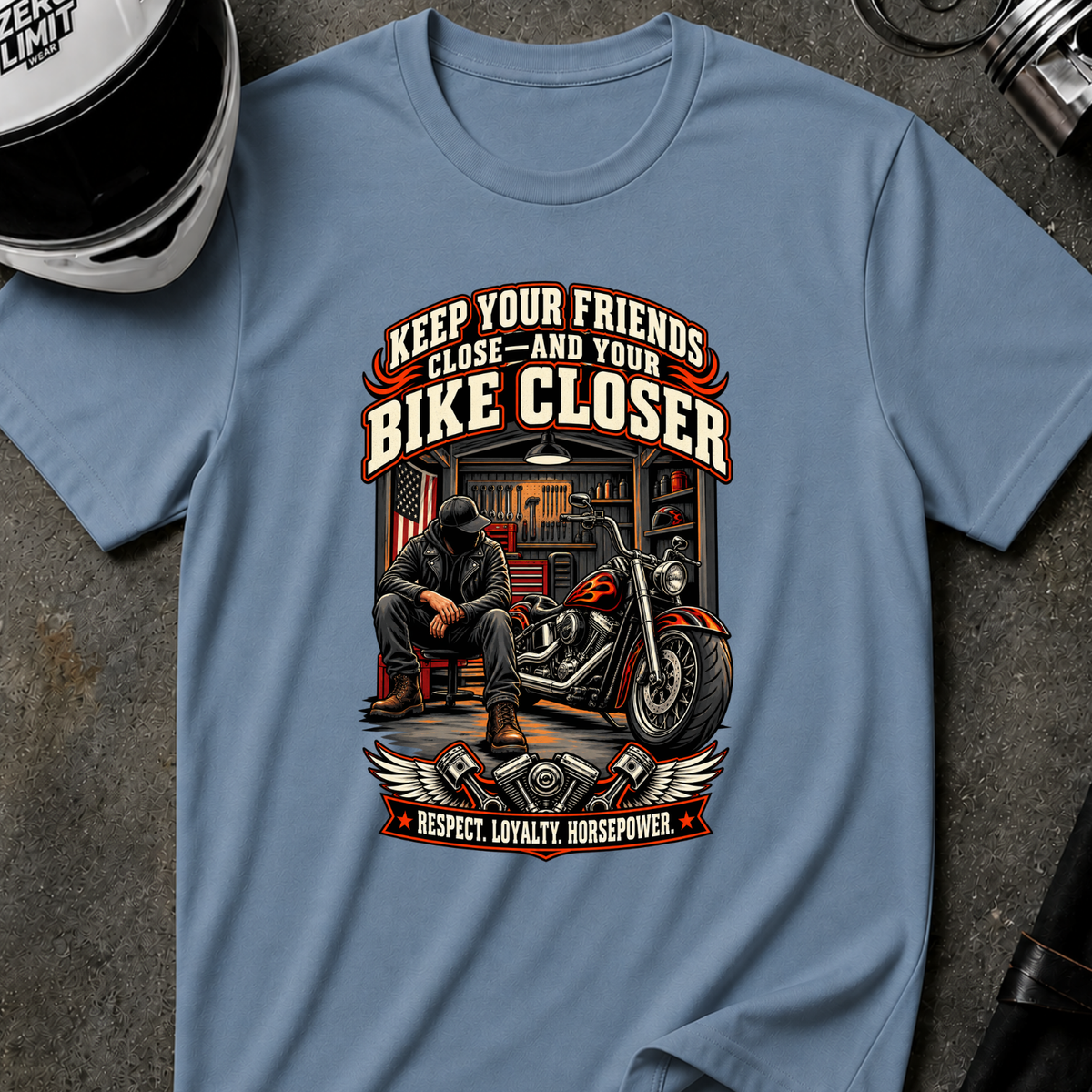KEEP BIKE CLOSER T-SHIRT
