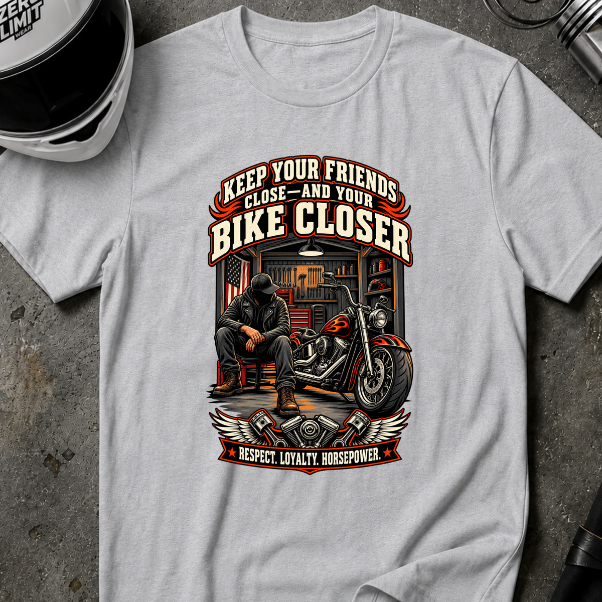 KEEP BIKE CLOSER T-SHIRT