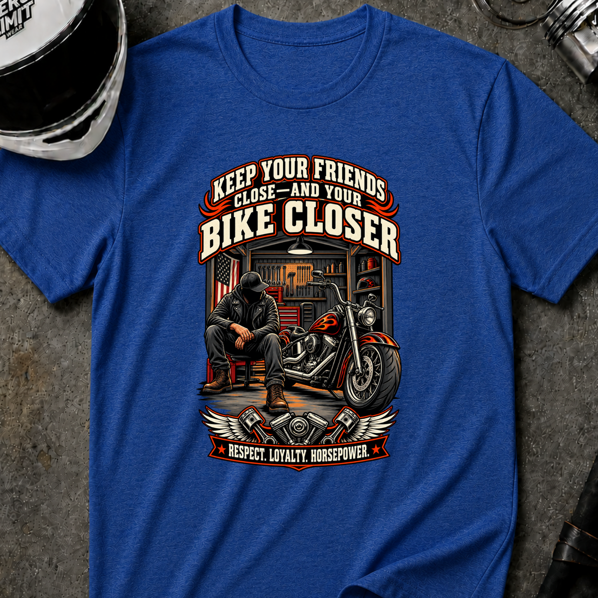 KEEP BIKE CLOSER T-SHIRT