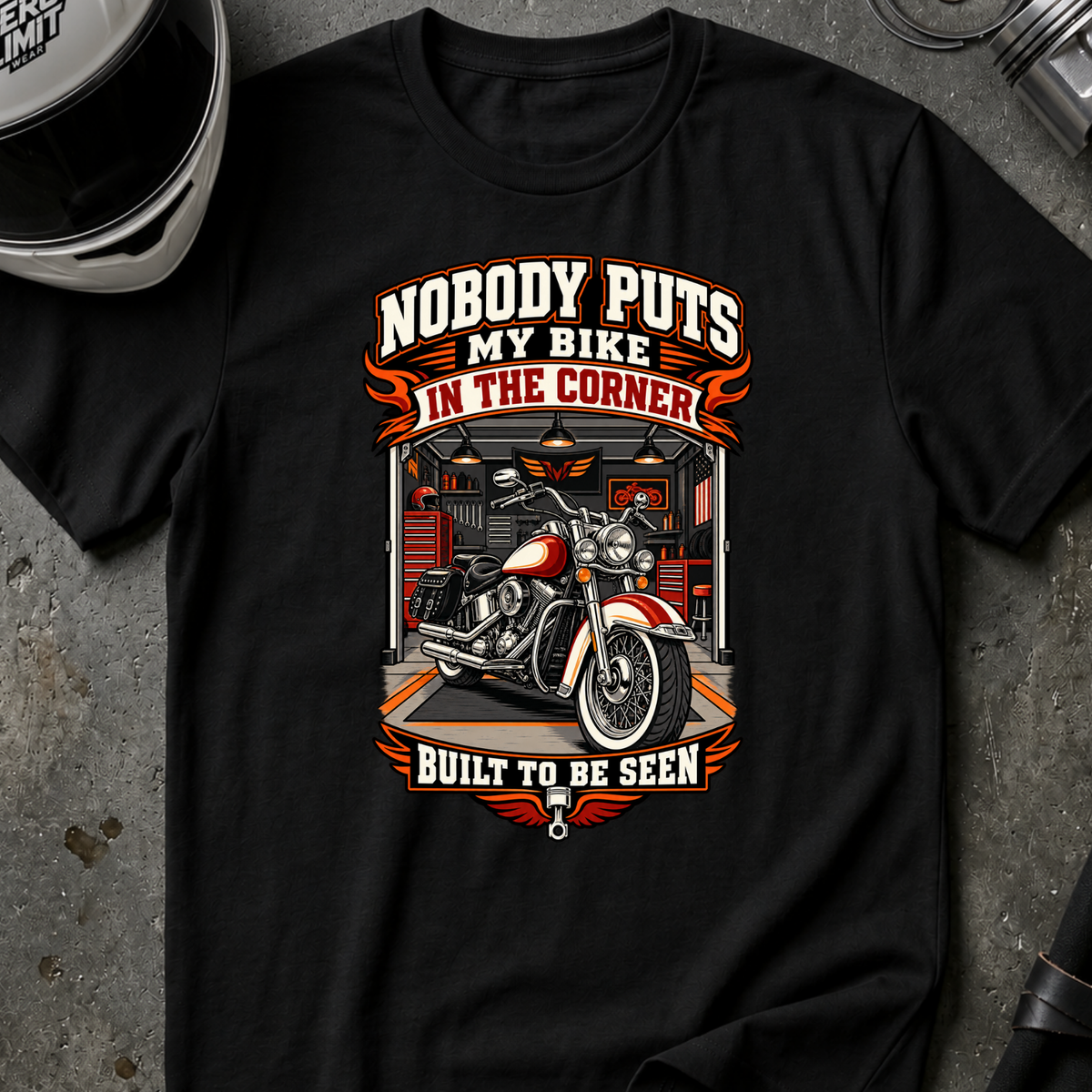 BUILT TO BE SEEN T-SHIRT
